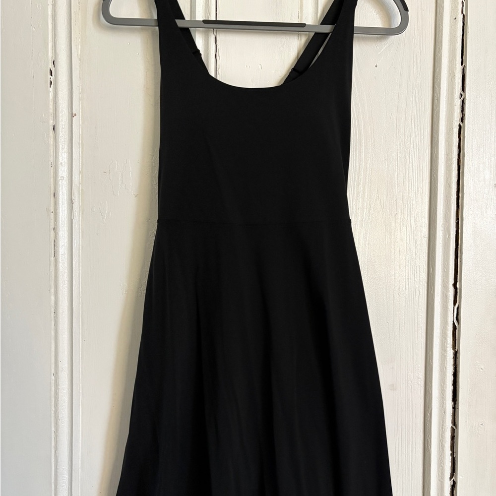 Athletic Mini Dress with Built-In Shorts
